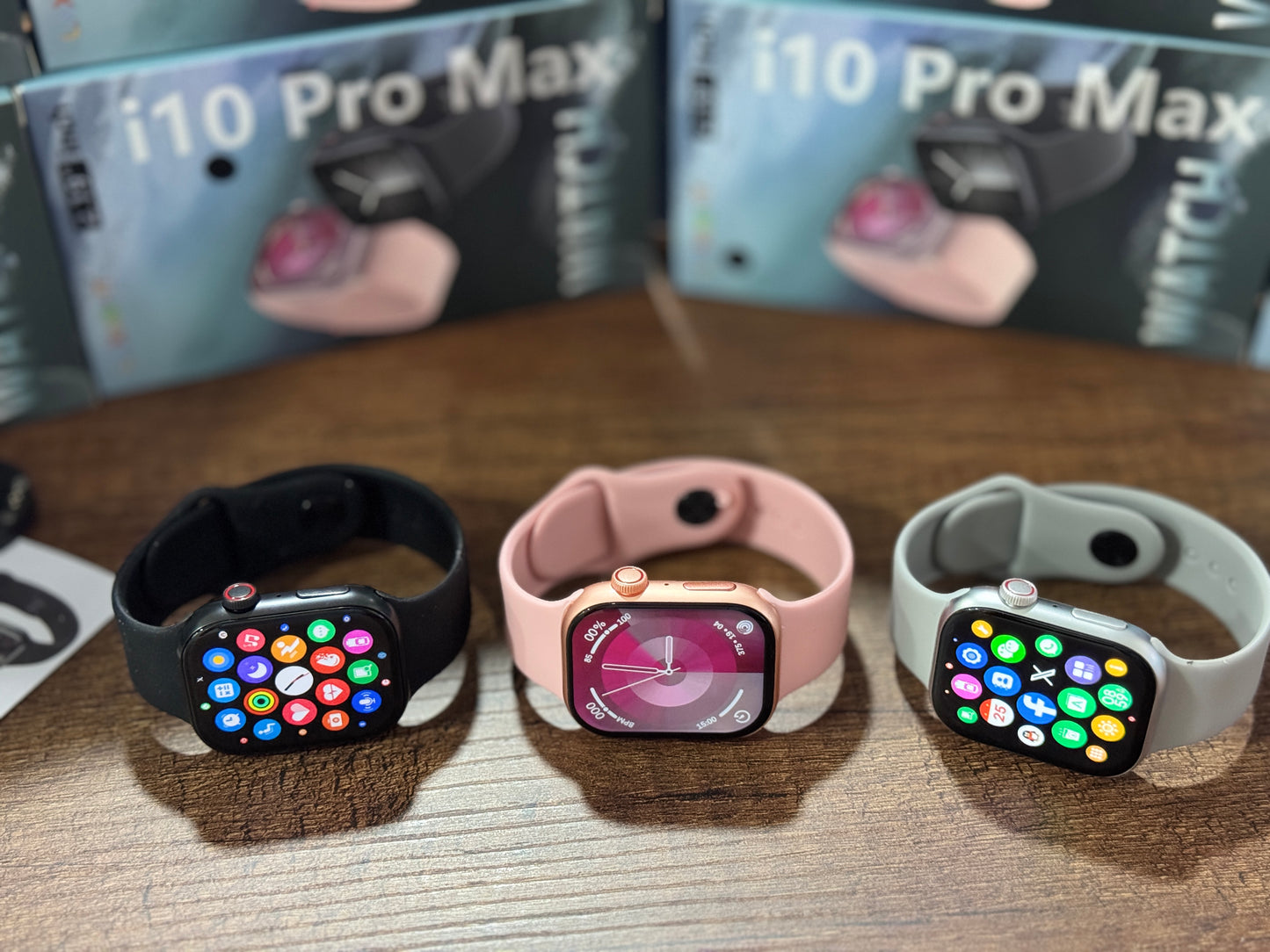 📱SMARTWATCH i10 PRO MAX SERIE 10 Smartwatch Multifuncional con Pantalla HD de 2.19