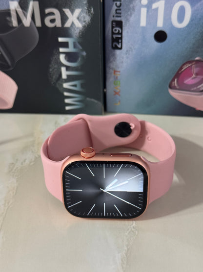 📱SMARTWATCH i10 PRO MAX SERIE 10 Smartwatch Multifuncional con Pantalla HD de 2.19