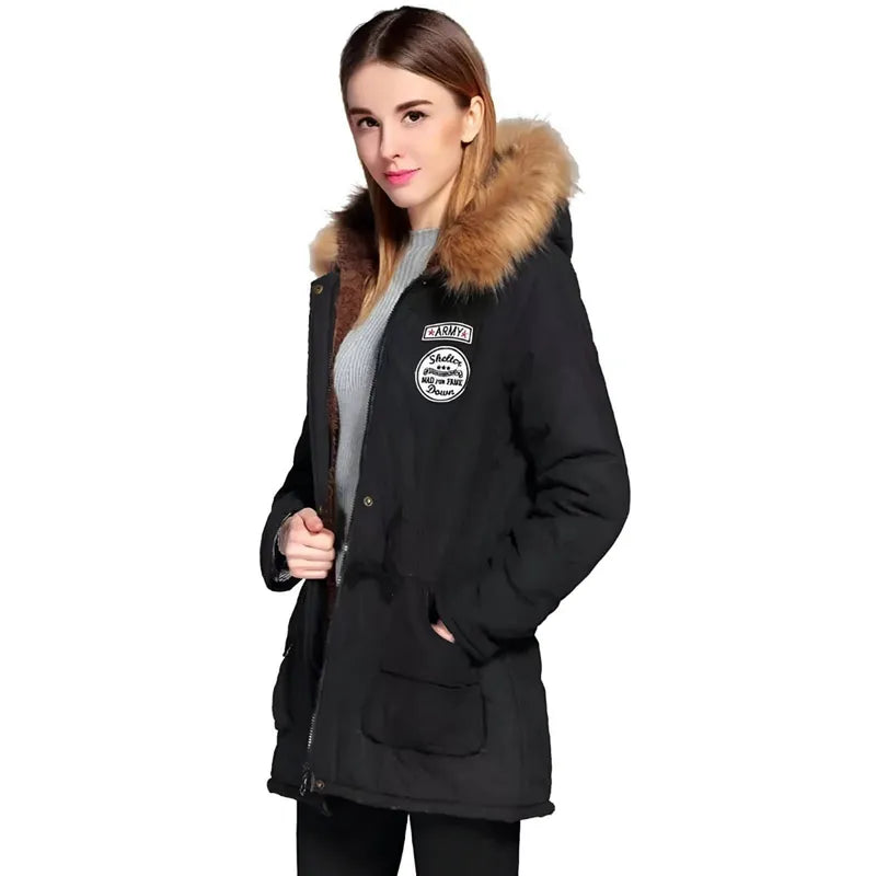 🖤 Parka para Mujer – Color Negro